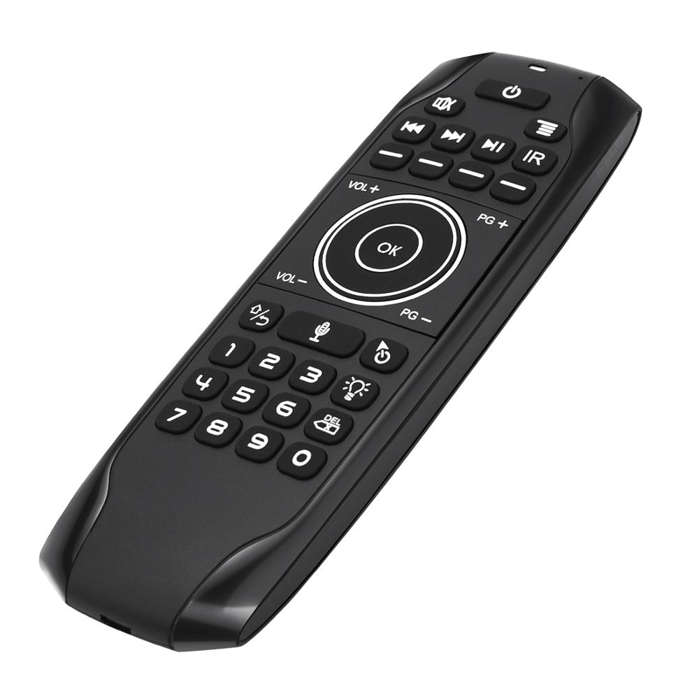 Newest G7V PRO Backlit Voice Gyroscope Wireless Air Mouse with Russian English keyboard 2.4G Smart Voice Remote Control. 