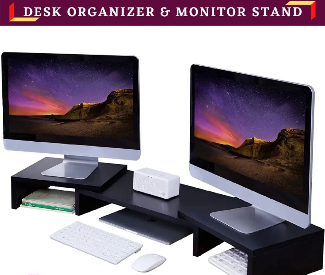 Multifunctional Desktop Organizer, Desktop Computer organizer.. 