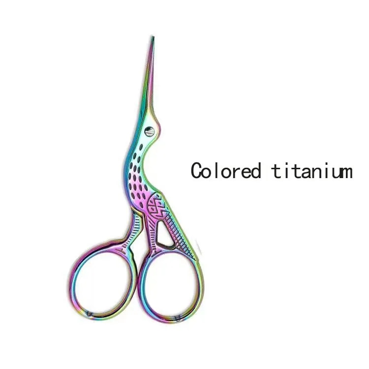 New Crane Cut Tea Bag Scissors Tea Bag Scissors Fishing Scissors Hand Cross Stitch Thread Scissors Household Small Scissors. 