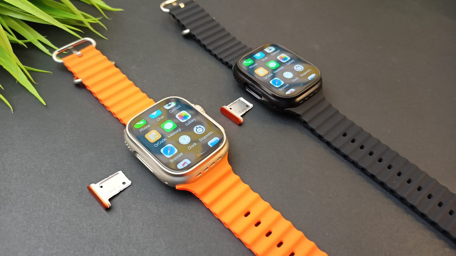 Ultra S9/S8,T800 ultra Smart Watch Dual Camera 5G Smart Watch 2.08 inch Waterdrop Display Dual Camera Calling Feature Google Playstore, Youtube Facebook Messenger Tiktok IMO Wifi RAM 4GB ROM 64GB Android 9 1000mAh Battery Smartwatch for Men and Women. 