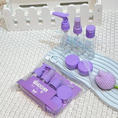 6Pcs/set Empty Bottles Travel Kit Set
