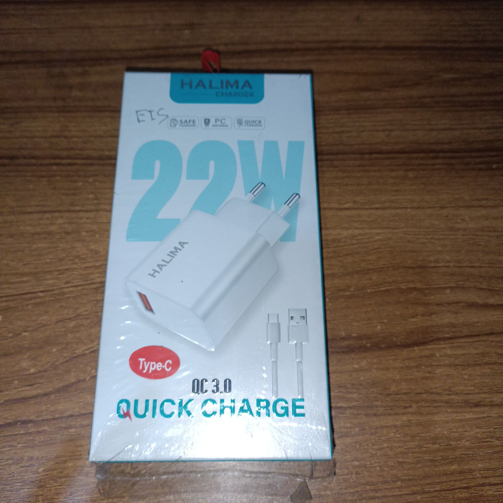 HALIMA TYPE C SUPER FAST CHARGER QC 3.0 ( 22W QC-02). 