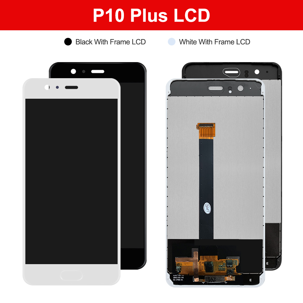 5.5'' Display For Huawei P10 Plus LCD Touch Screen Digitizer Replacement For Huawei P10Plus VKY-L09 VKY-L29 LCD Display. 
