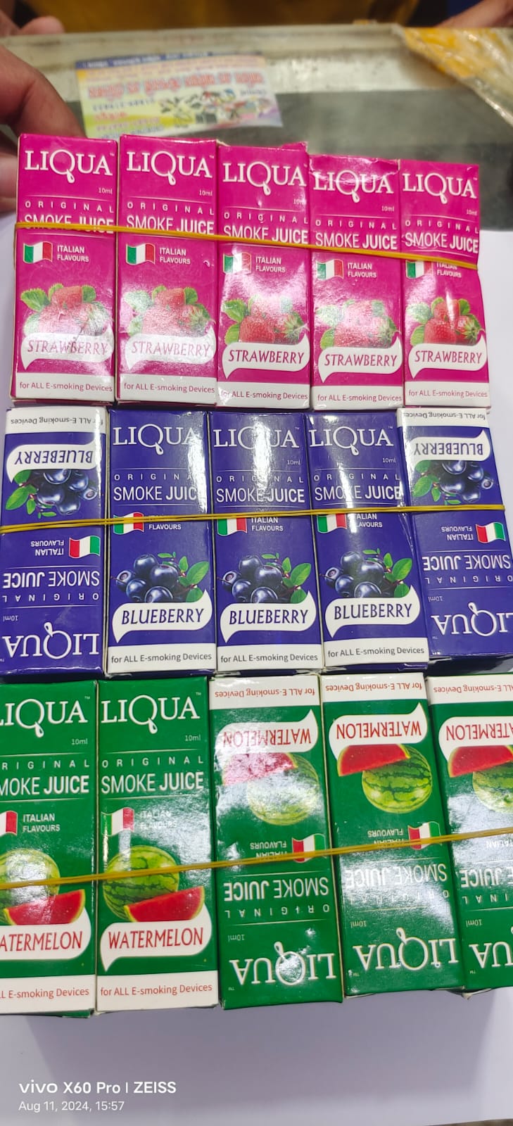 LIQUA SMOKE JUICE MANGO FLAVOUR 10 ML 1 PRICE. 