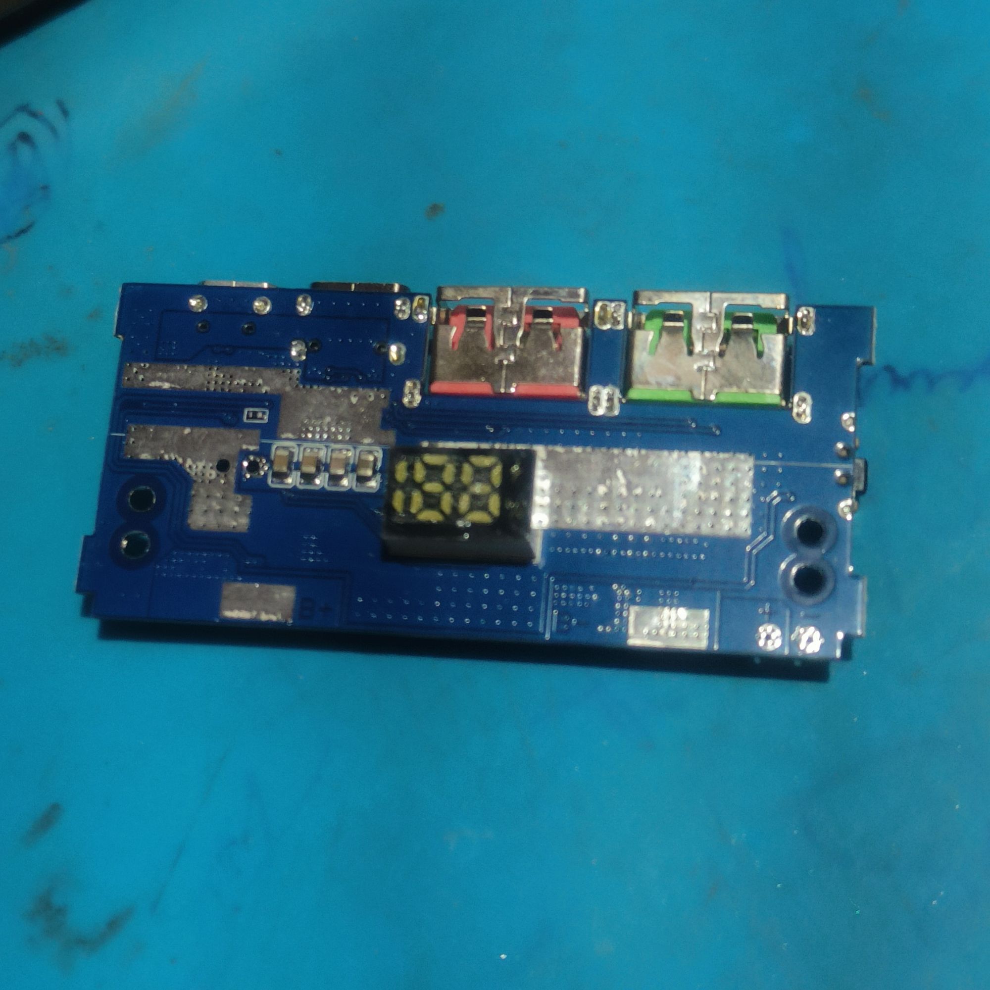 IP5356 27W Quick Charge PD3.1 USB 3.1 Gen-1 Digital Power Bank Circuit 3 in 1 Charging Input Output Port LED Display. 
