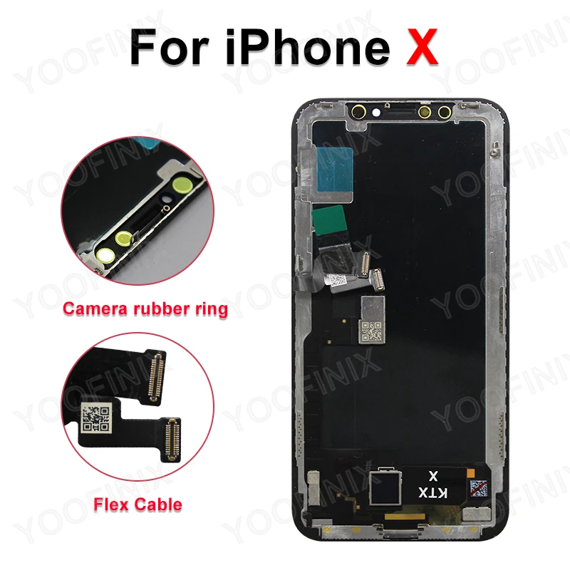OLED INCELL For iPhone X XR 11 LCD Display 11 PRO MAX 12 Pro XS MAX Digitzer For iPhone 12 13 Mini 14 PLUS LCD Touch Screen Part. 