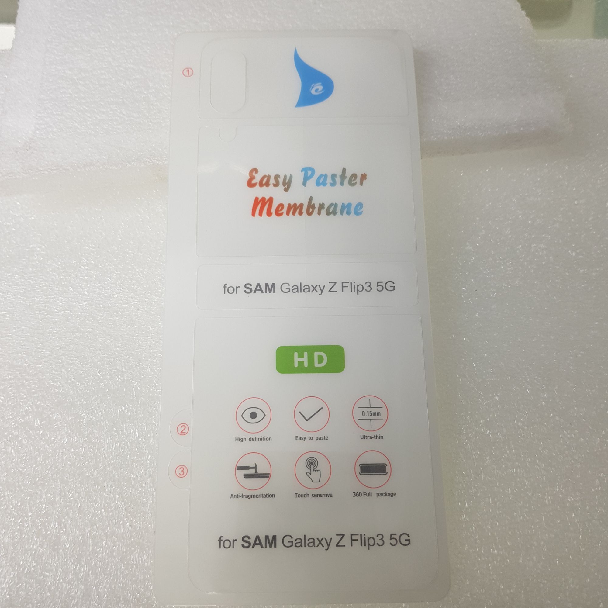 Samsung Galaxy Z Flip 3 5G Full Poli 2in 1. 
