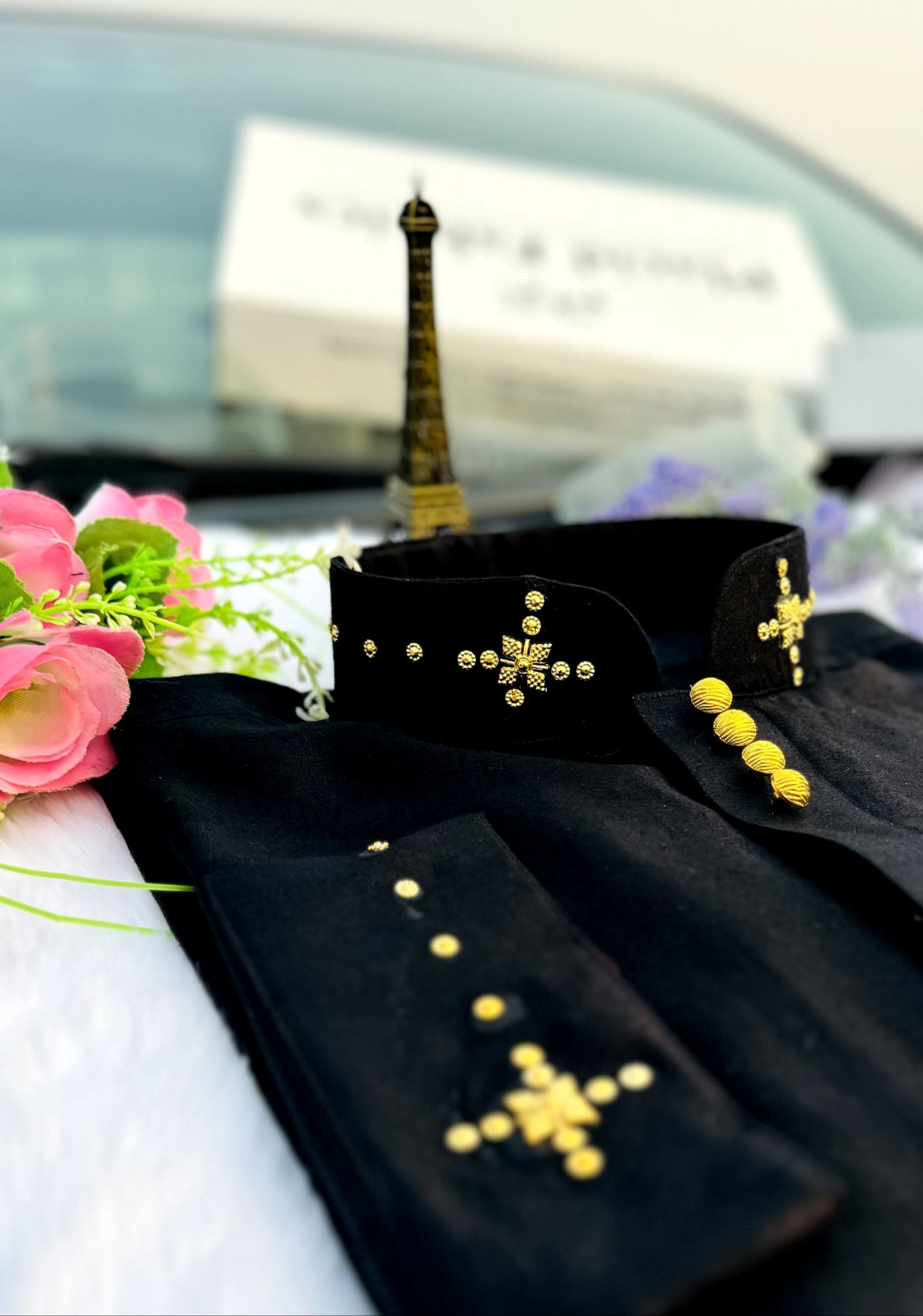 • Premium Cotton Fabrics for ultimate comfort and breathability. • Soft, Comfortable & Summer Friendly for all-day wear. • Timeless elegance with latest Panjabi designs for Eid-ul-Fitr. • Black color adds a touch of sophistication to the outfit.
| 𝐄𝐢𝐝. 