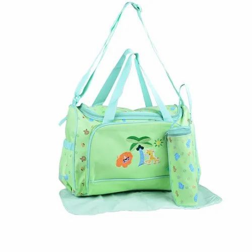Multi-function Baby Diaper Bag -Multicolor. 