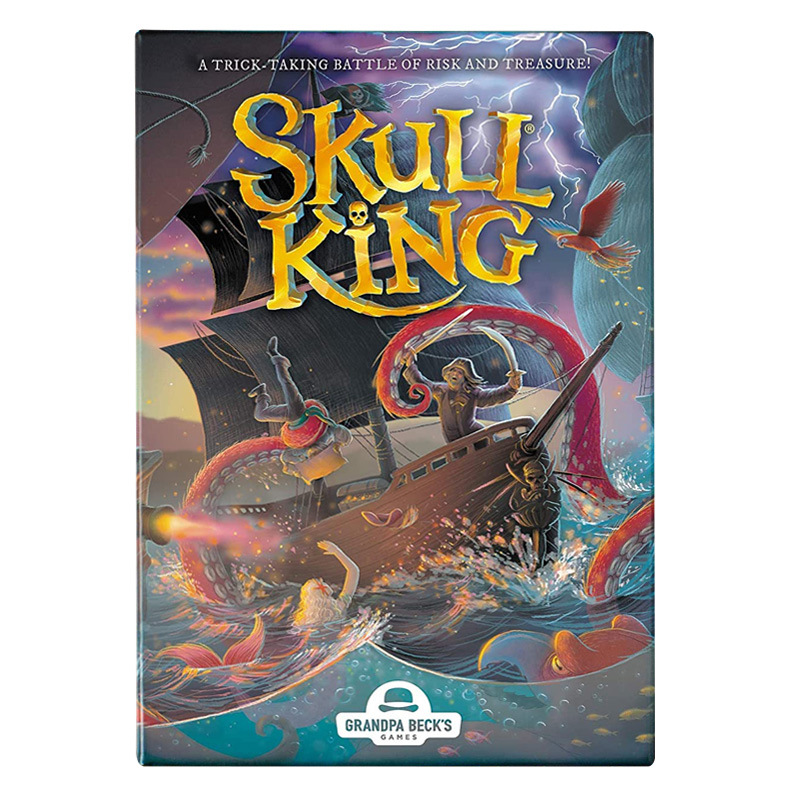 New English version Skull King Ultimate pirate game Hide your Kingdom creator card board game