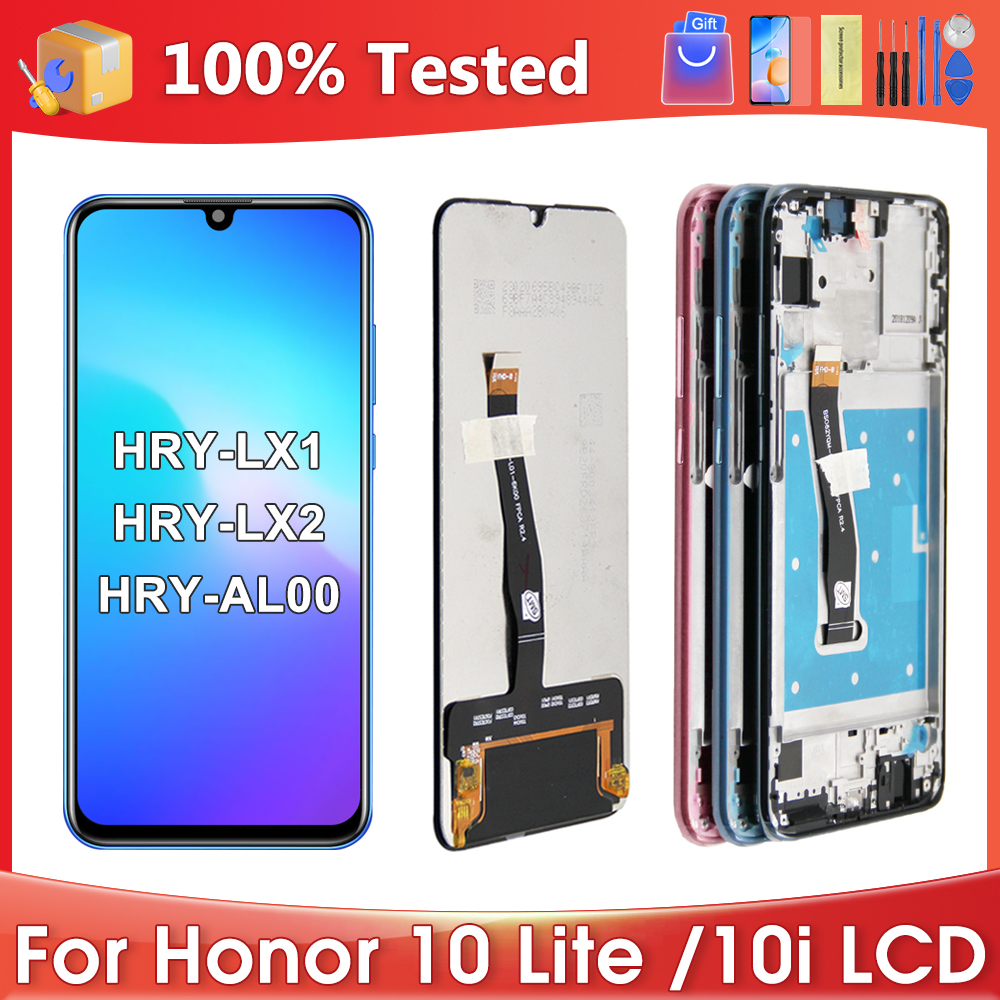 6.21''For HUAWEI Honor 10 Lite For Honor 10i HRY-LX1 LX2 LCD Display Touch Screen Digitizer Assembly Replacement