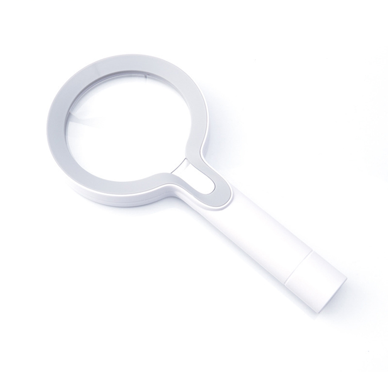 10X 25X Handheld Magnifying Glass USB Rechargeable Magnifier with 29 LED Lights Illuminated Magnifier for Reading/Identification. 
