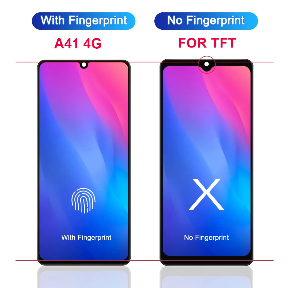 100% Tested TFT For Samsung Galaxy A41 SM-A415F A415 LCD Display Touch Screen Digitizer Replacement Parts For Samsung A41 lcd. 