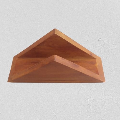 Glossy Wooden Mini Tissue Holder