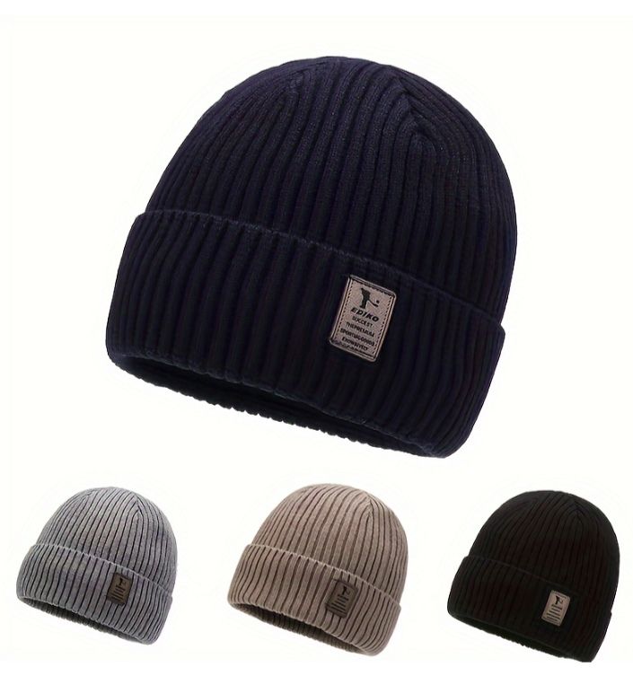 Warm Thicken Winter Beanie Hats Ski Outdoor Men's & women Caps