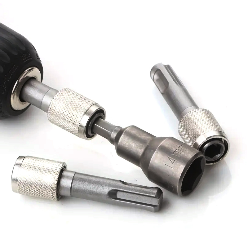 SDS Plus Convert To 1/4 Hex Shank Adapter Hexagonal Converter Electric Hammer Power Screwdriver Bit Holder Socket Impact Driver. 