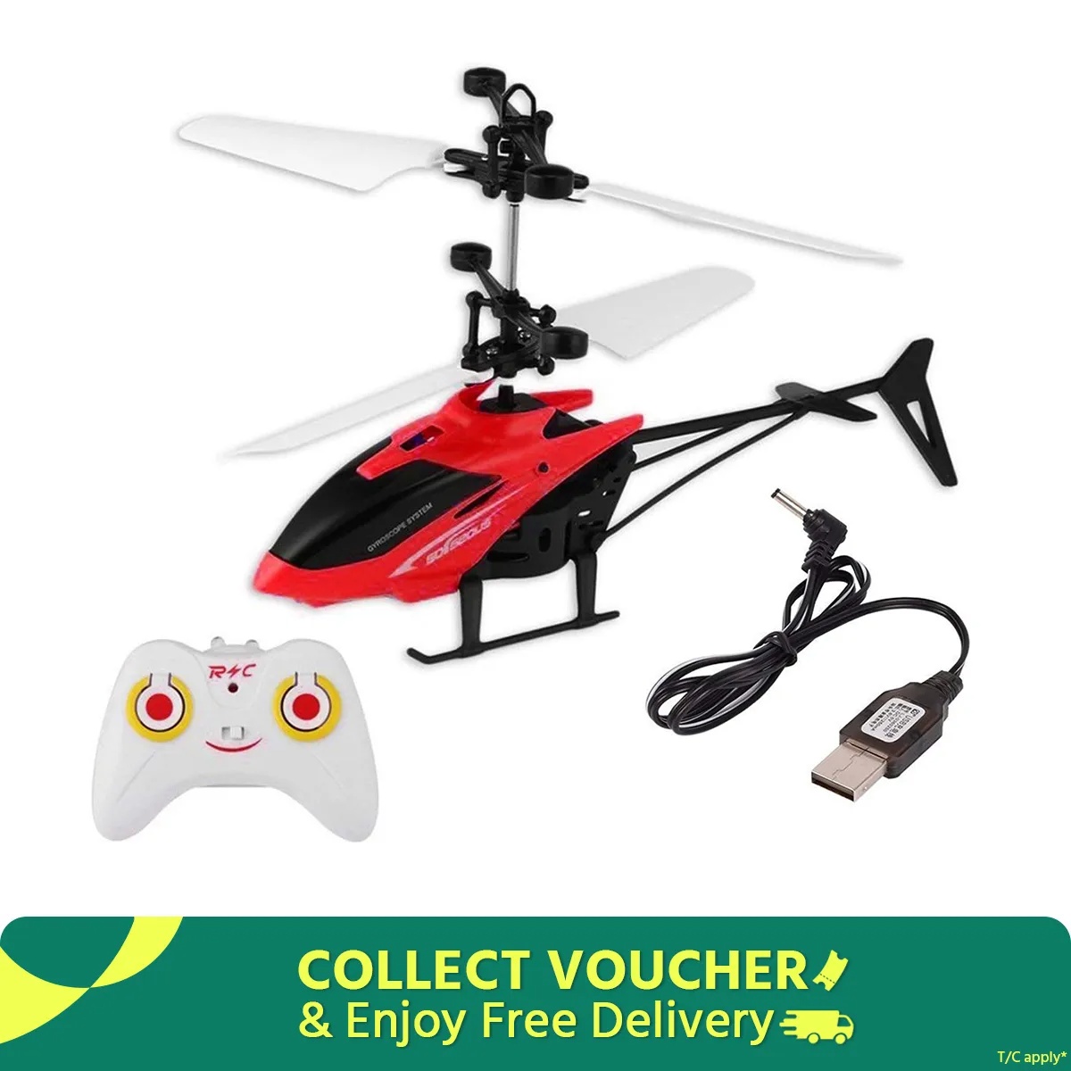 Rechargeable Helicopter with Remote Sensor – Remote Control Flying Toy