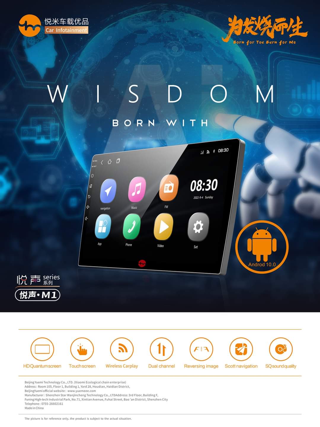 MI CAR ANDROID PLAYER ,ANDROID CAR STEREO, ANDROID CAR PLAYER Stereo car android player 9 INC, Mi Xioami Car Android Player M1 Model 9 Inc, 10 Inch,. 
