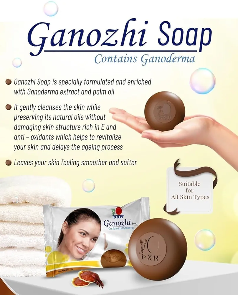DXN Ganozhi Soap with Ganoderma Extra. 