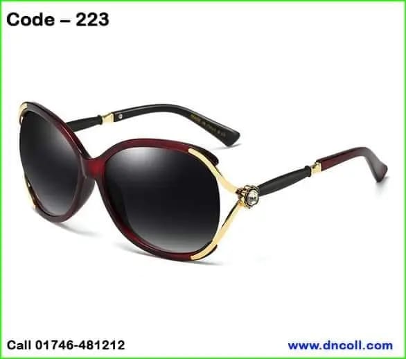 Shy bird Two-color sunglasses female big box simple elegant polarized mirror spring and summer sunglasses driver driving polarizer temperament(imported)