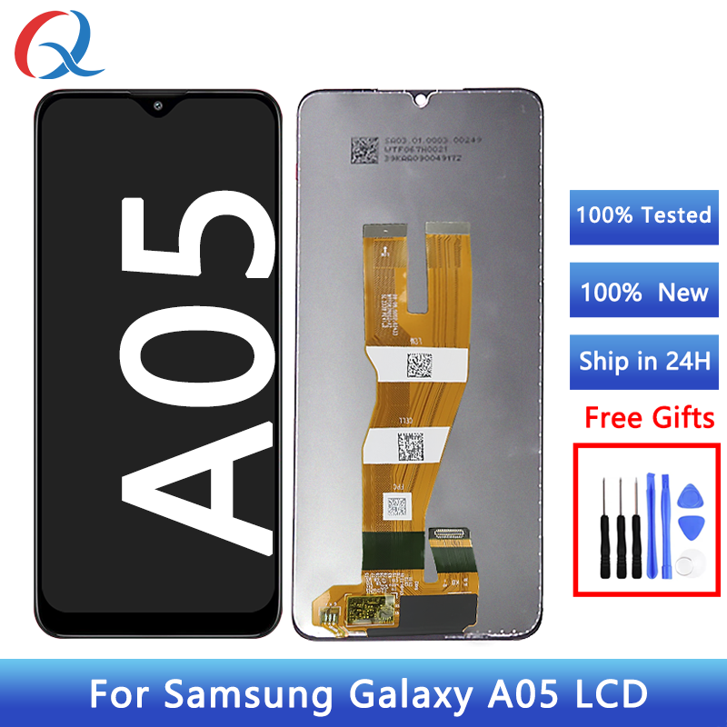 for Galaxy A05 screen replacement Original Pantalla for Samsung a05 display Mobile phone lcds for Samsung A05 A055f a055m lcd