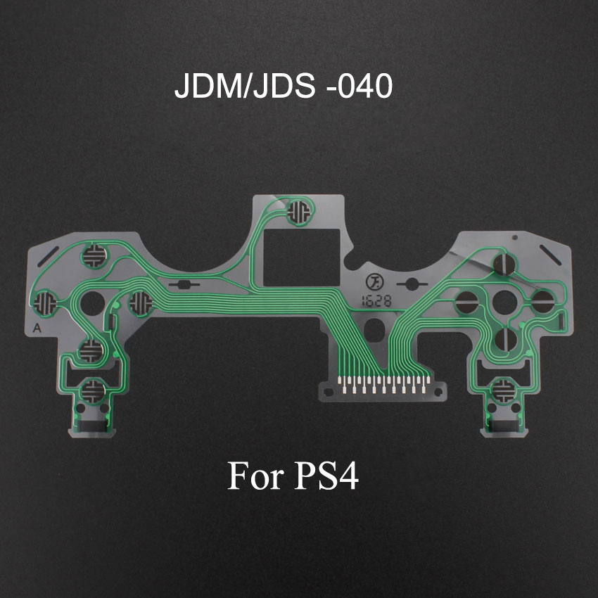 YuXi JDM JDS 001 010 011 030 040 055 for DS4 Conductive Film Keypad for PS4 Pro Slim Controller PCB Circuit Ribbon. 