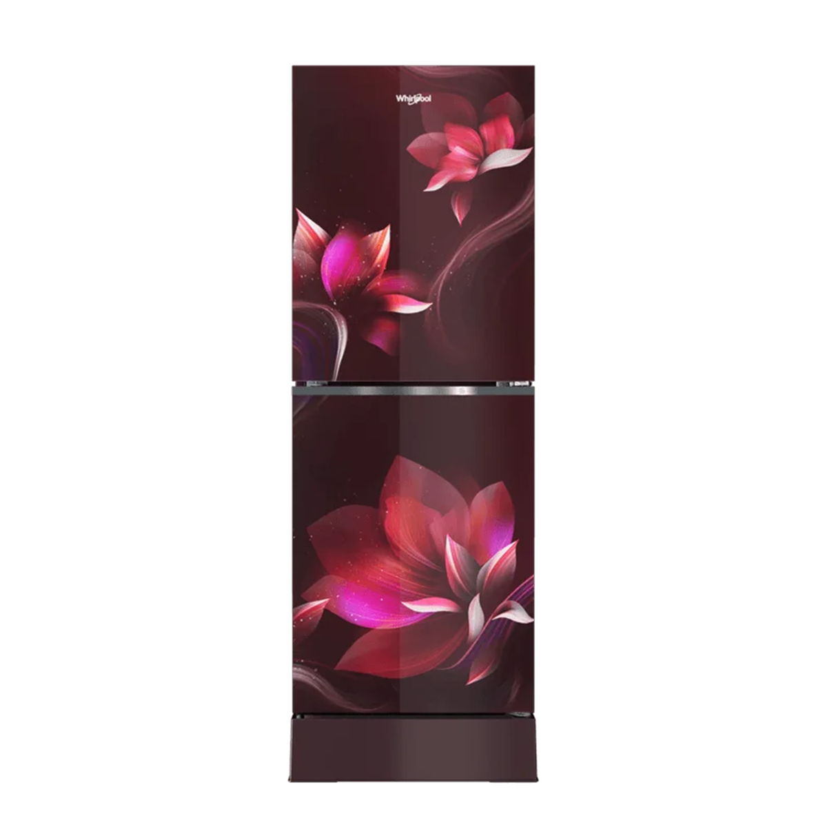 Whirlpool Fresh Magic Pro 278L Inverter Floret Red Refrigerator with Free Delivery