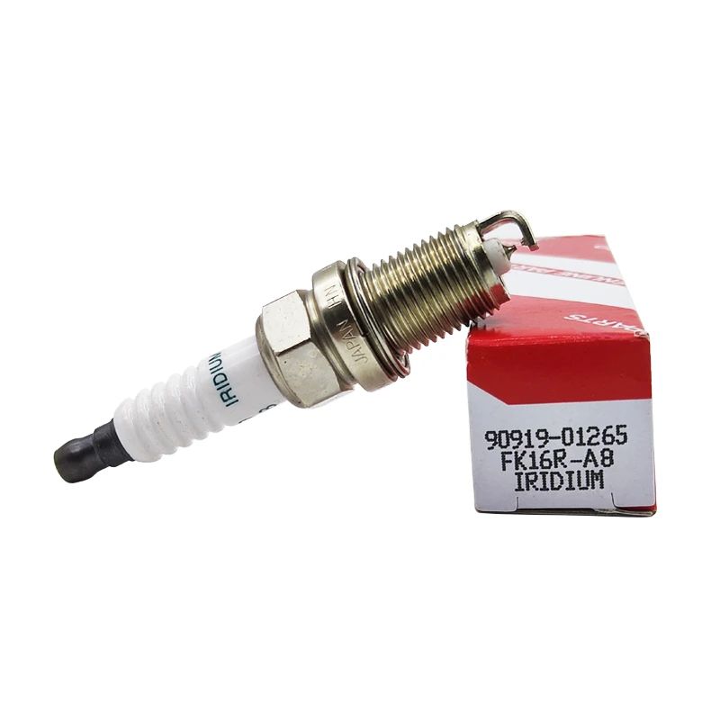 Toyota Aqua Axio Fielder Hybrid Spark Plugs 4 Pc Brand New 90919-01265  -  FK16R-A8. 