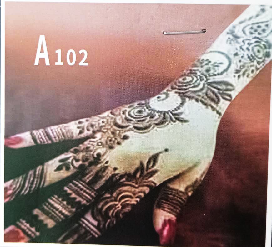 Henna stickers Arabian stencils stickers