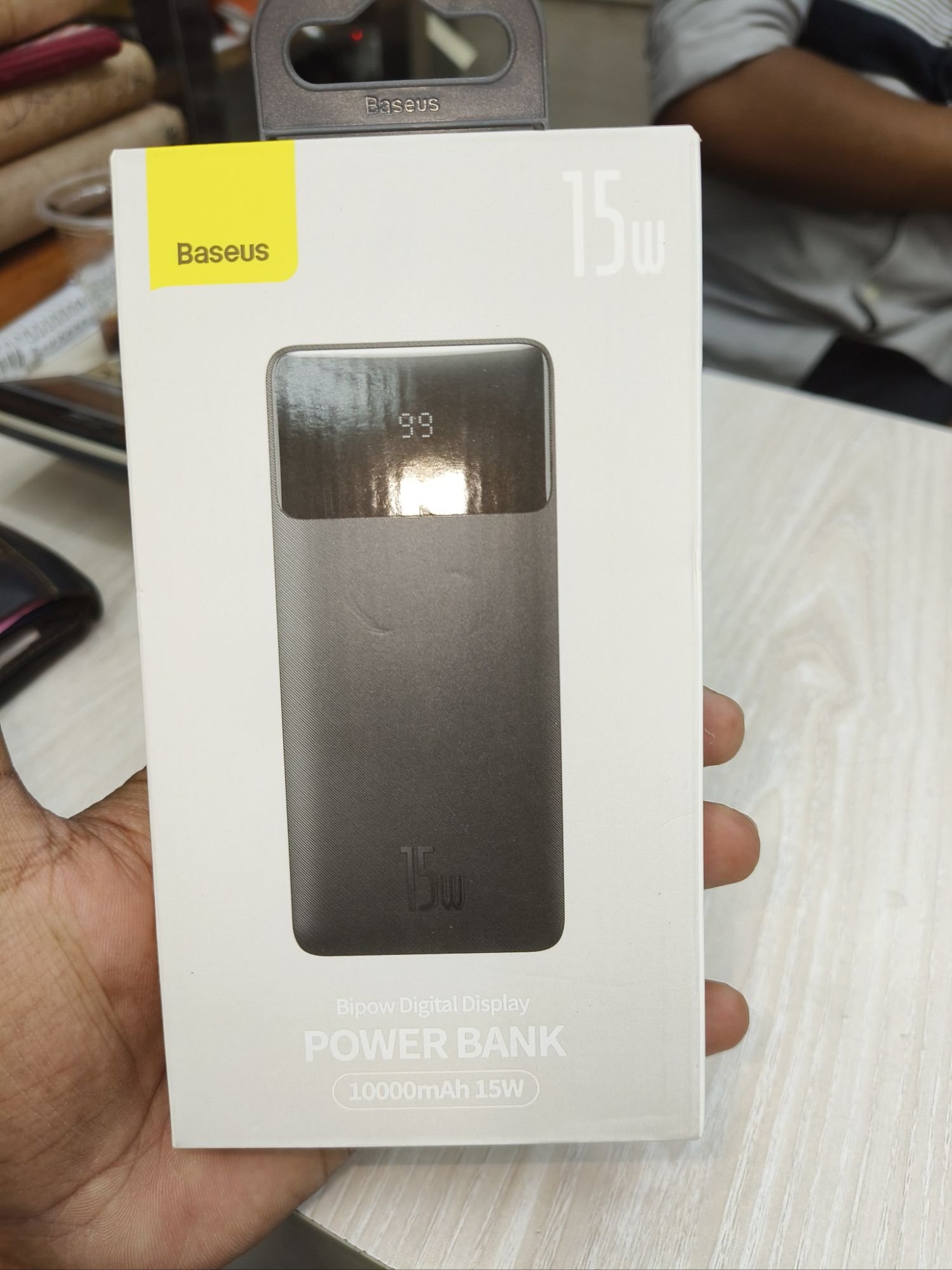Baseus PPBD10 Bipow Digital Display 15W 10000mAh Power Bank. 