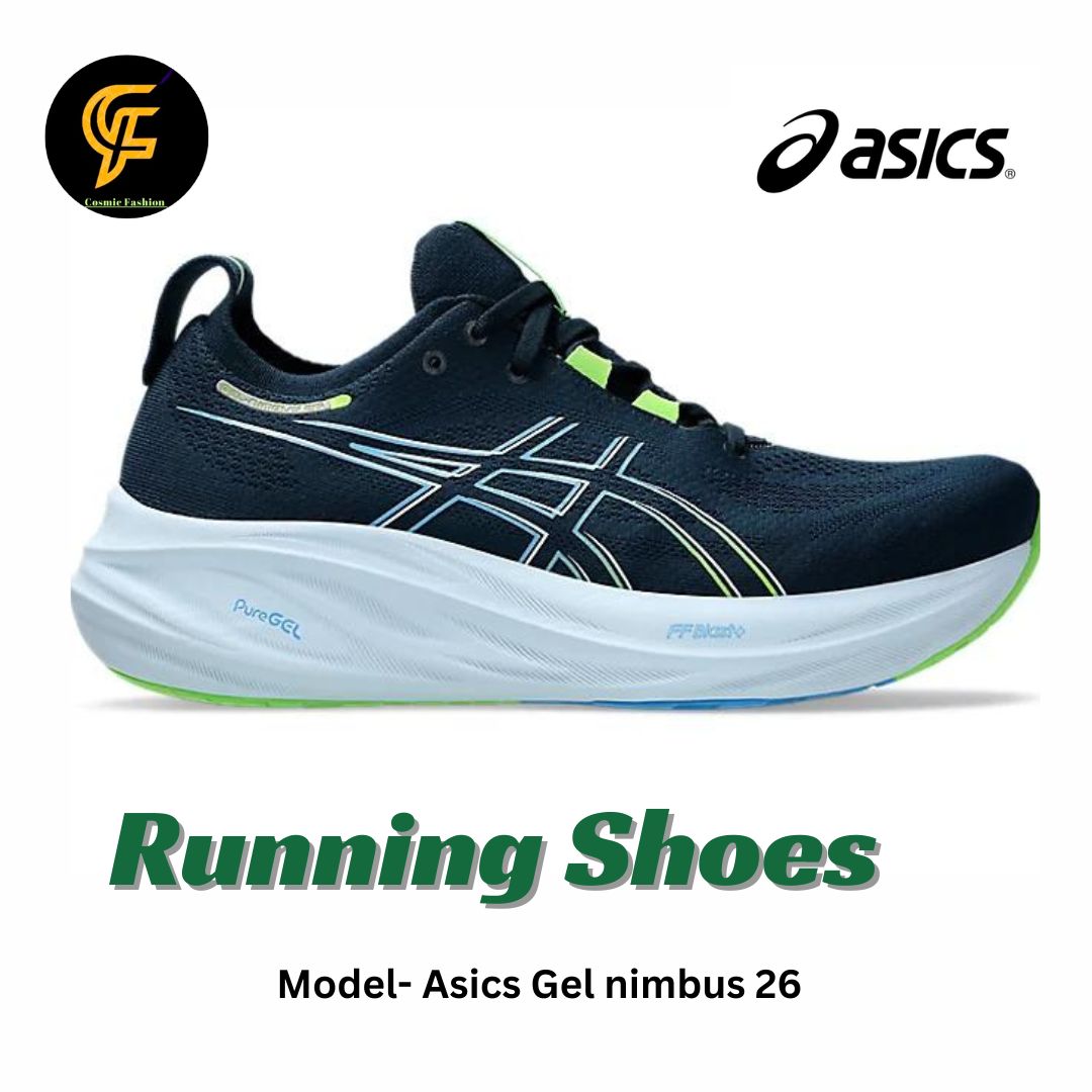 Asics gel nimbus 26  running shoes for men. 