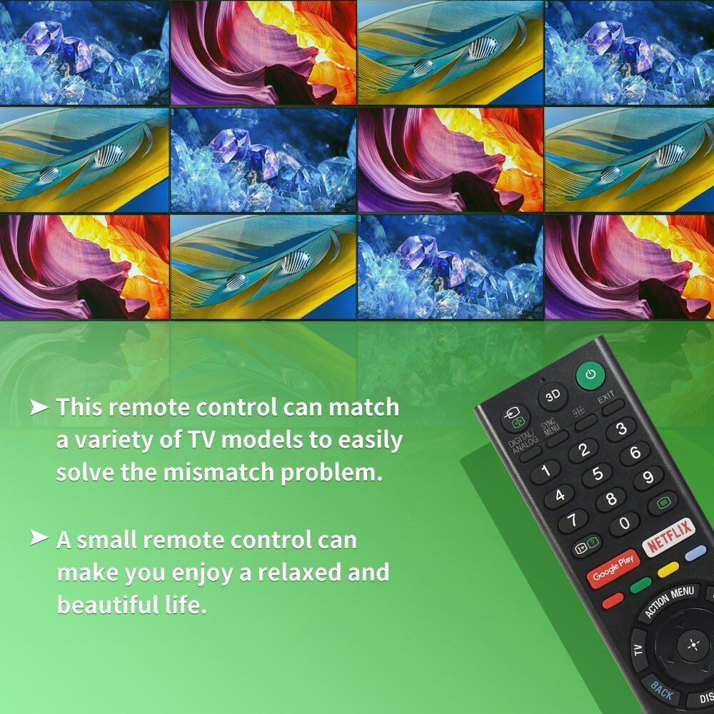 New RMT TZ300A Replacement Remote Control For SONY Smart Bravia TV RMFTX200P RMFTX200E RMFTX200U RMFTX200B RMFTX201U. 