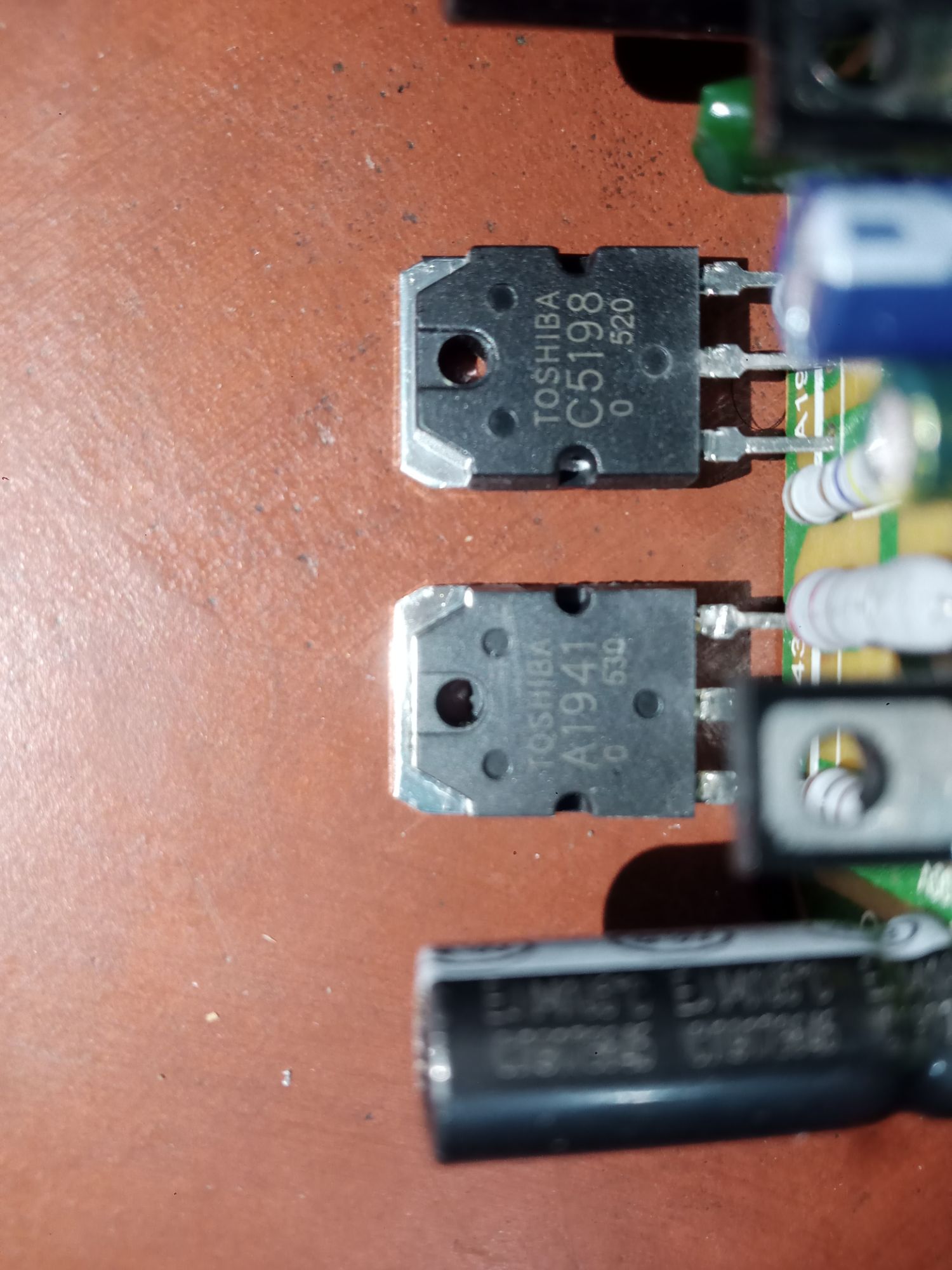 2 transistor amplifier Circuit A1941-C5198. 