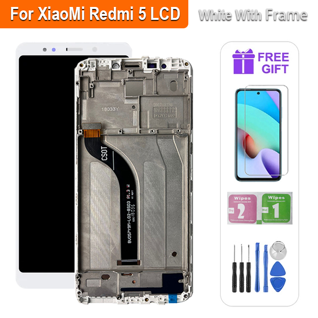 5.7" LCD Display For XIAOMI Redmi 5 LCD Touch Screen Digitizer Assembly For Redmi 5 LCD MDG1 MDI1 LCD Replacement Screen. 