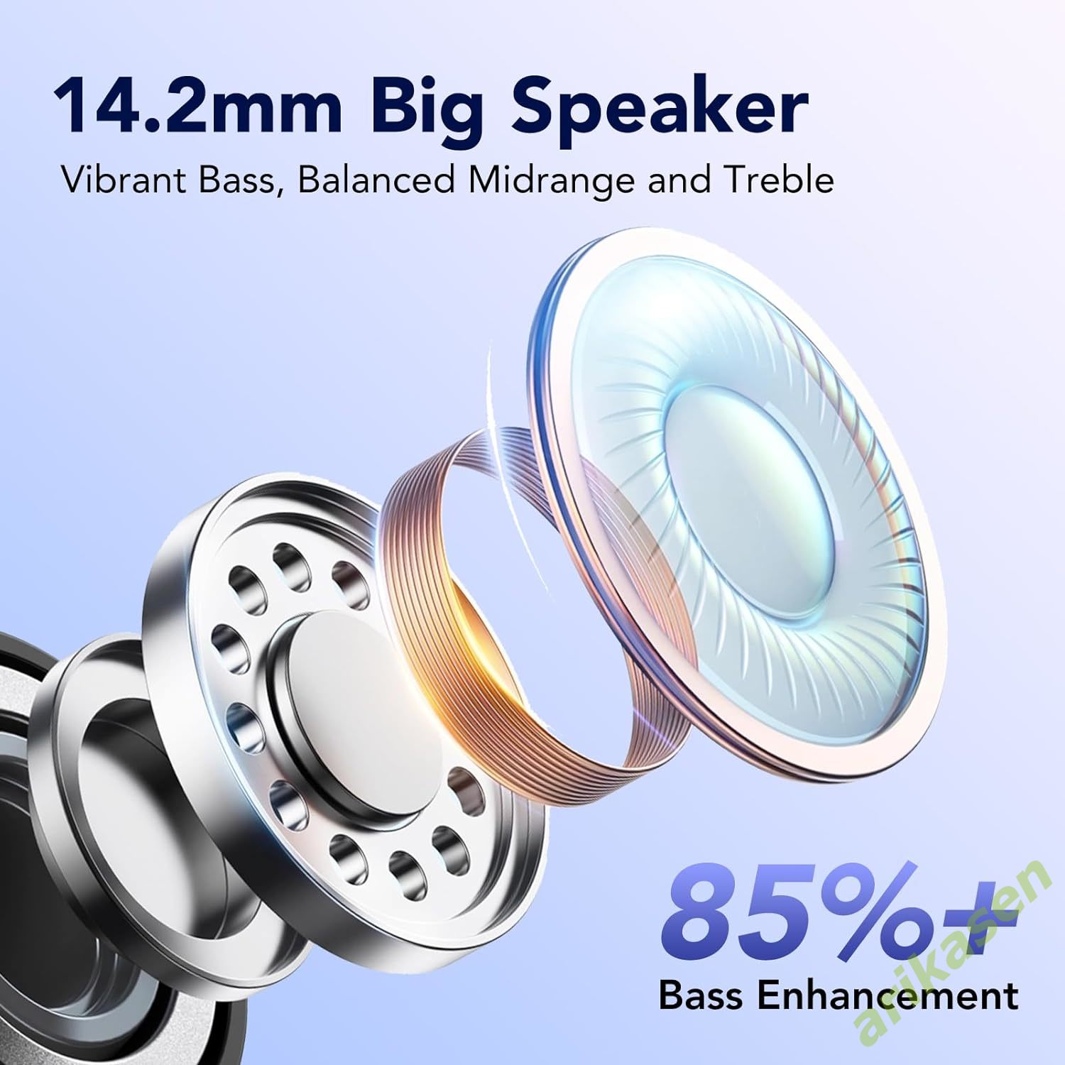 Wireless Bluetooth Earbuds Headphones 52 Hrs Playtime IPX7 Waterproof 4 Mic Call Noise Cancelling with LED Display Charging Case. 