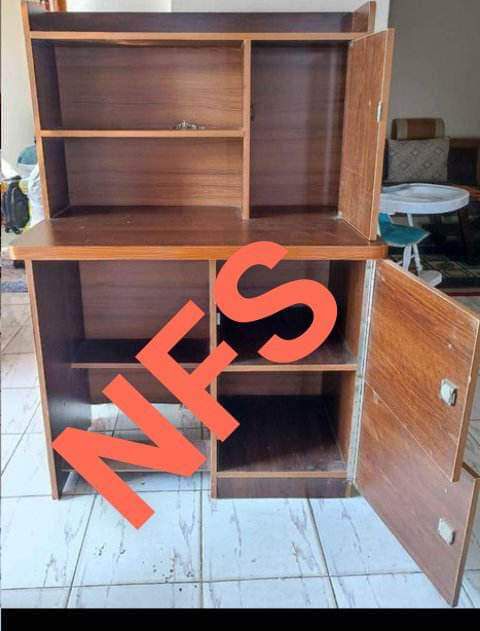 Stylish reading table with modern design. 
