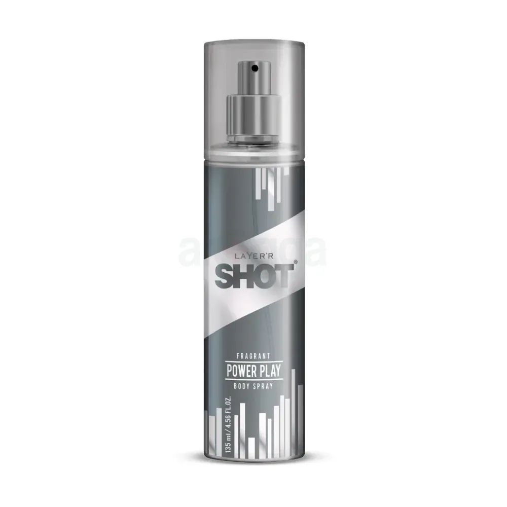 Layer'r Shot Power Play Body Spray for Men 135ml