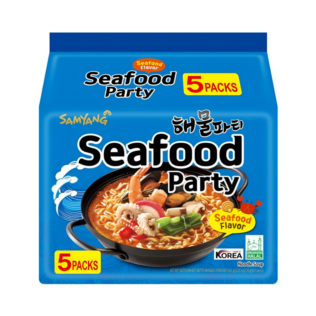 Samyañg Ramen Seafood Party Family Pack Korean | Daraz.com.bd