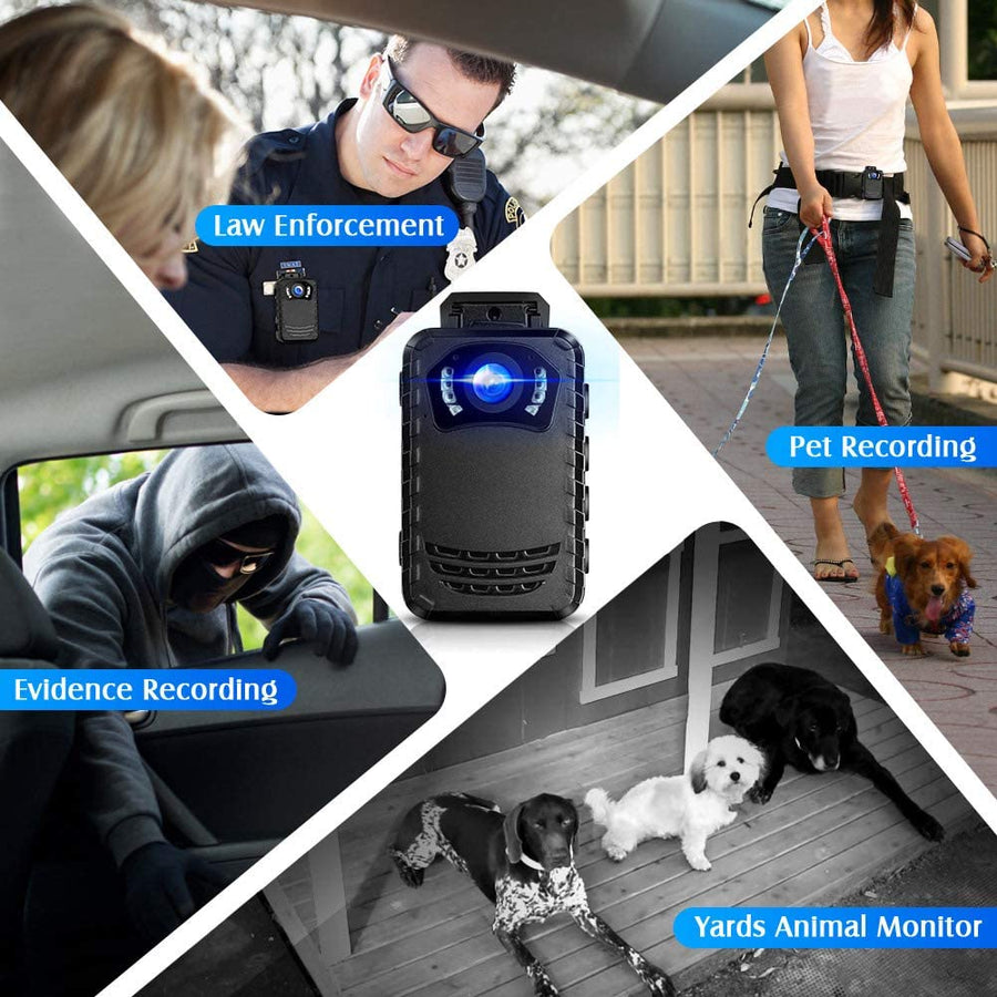 BOBLOV N9 HD1296P Body Camera with 8-Hour Recording Capacity 100%original. 
