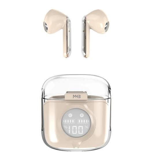 MKB S2 Pro ENC True Wireless Earbuds Bluthooth Headphone With LED -Fiction Tech. 