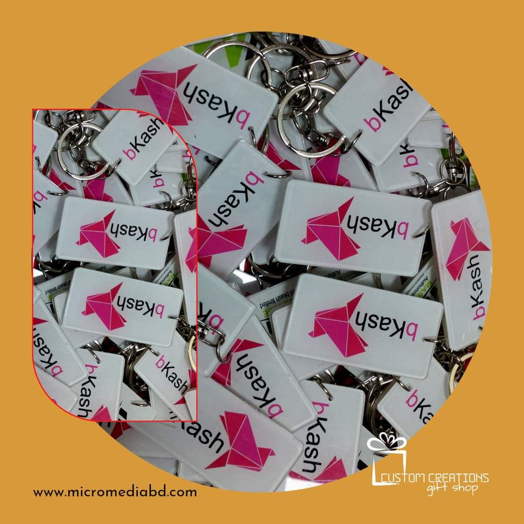Customize Key Ring Uv High Quality Print. 