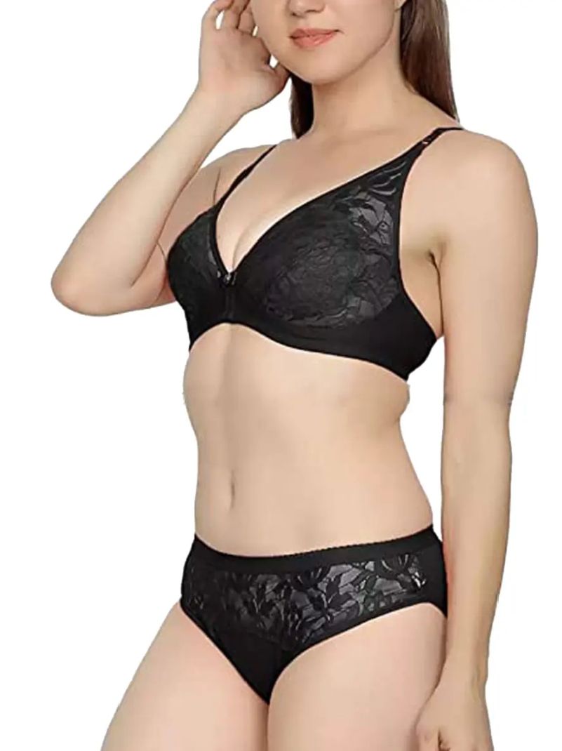 Thai rose soft net bras panty set. Best quality for girls women bra.. 