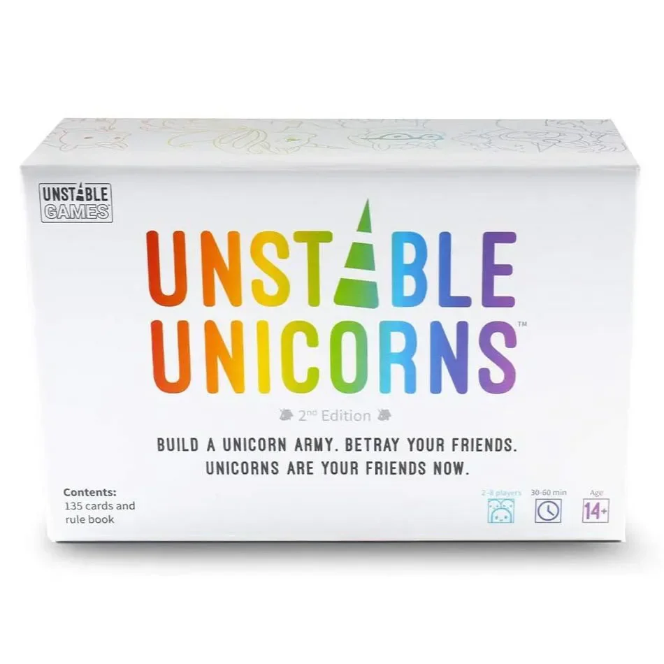Unicorns game card Explode Board Game Original Imploding barking Streaking card Kitten Bears VS Babies card game. 