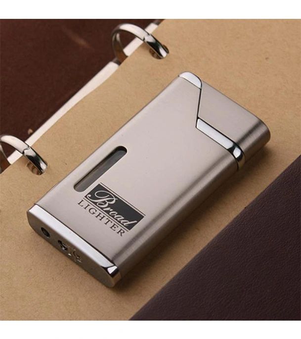 Broad Lighter Creative High Temperature Red Flame Windproof Inflatable Cigarette Lighter