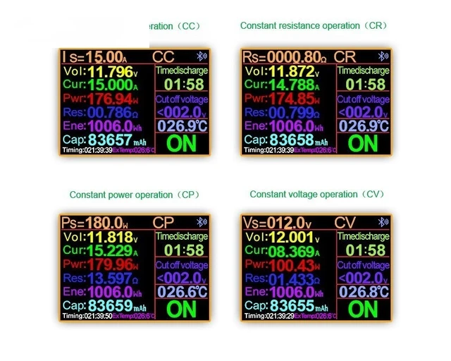DL24p 180W High efficiency lifepo4 battery capacity  tester  discharge. 