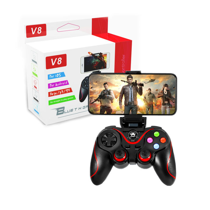2.4G BT Remote Wireless Control Mando Android PC PS3 Tablet Gamepad Free Fire Mobile Game Controller for PUBG Trigger