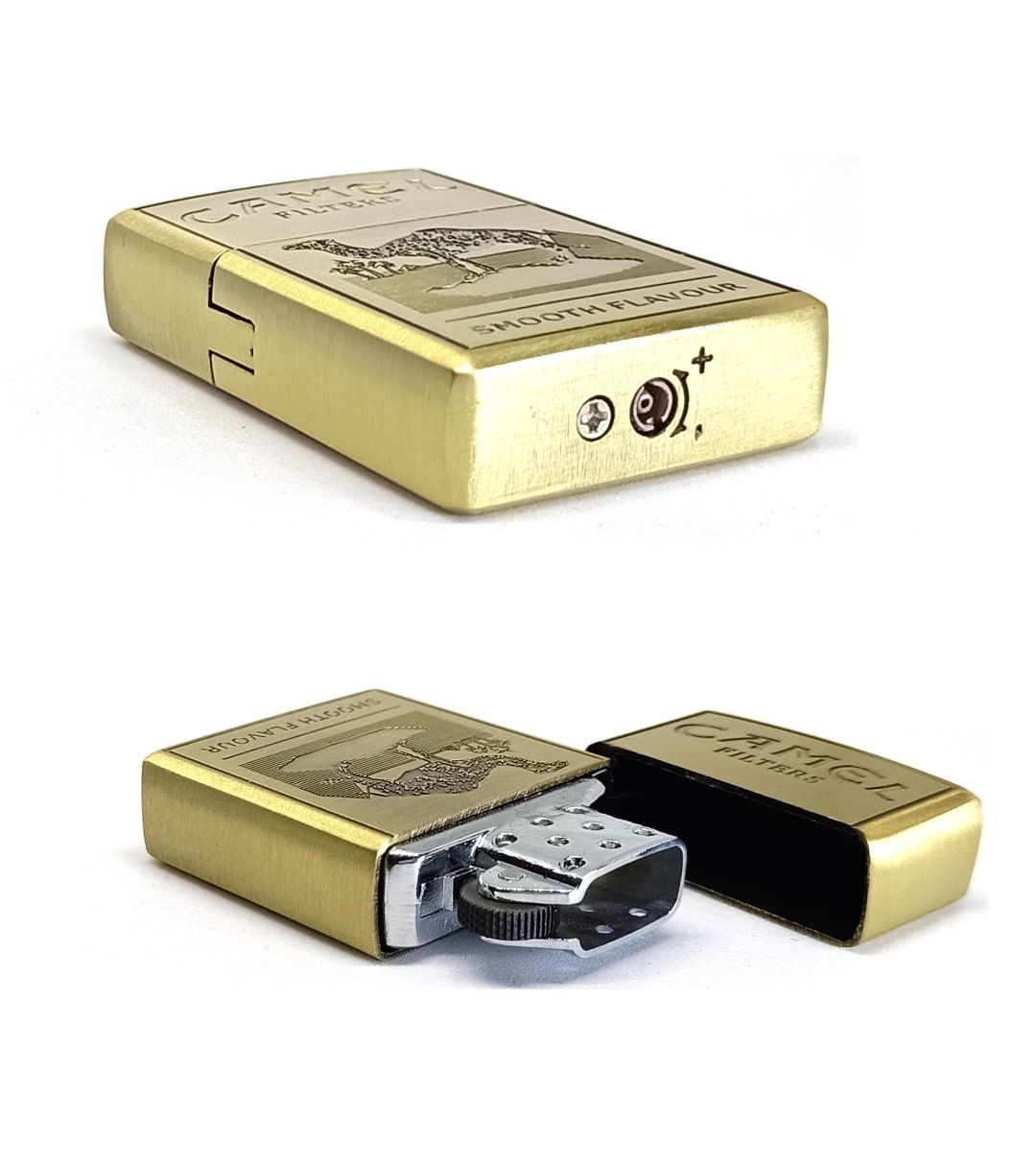 Camel Filters Gold/silver colour Pocket
Lighter. 