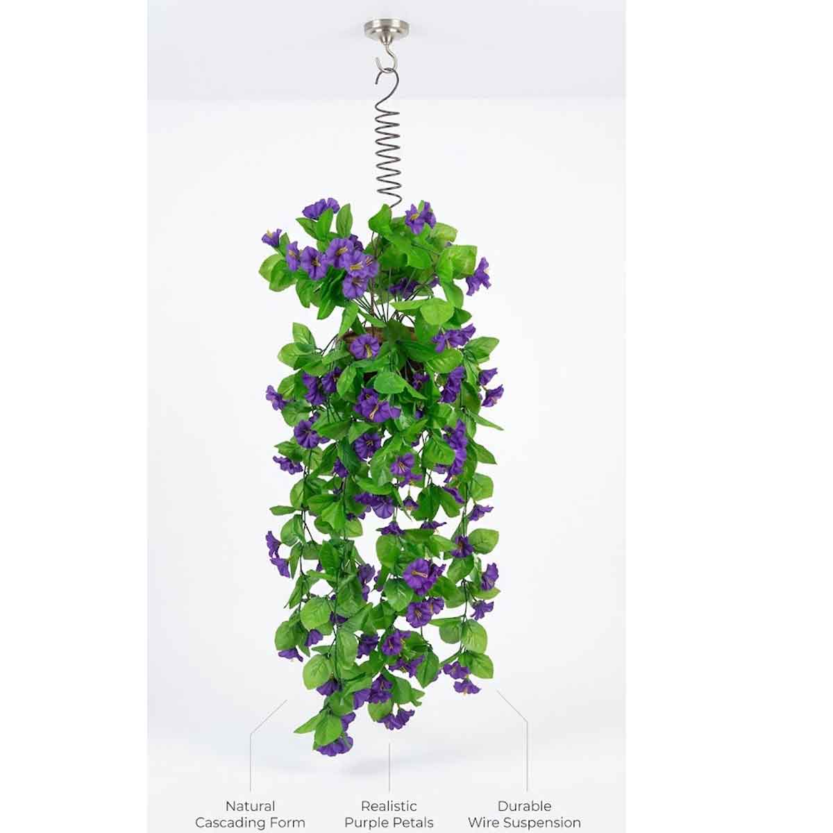 Purple Hanging Flower