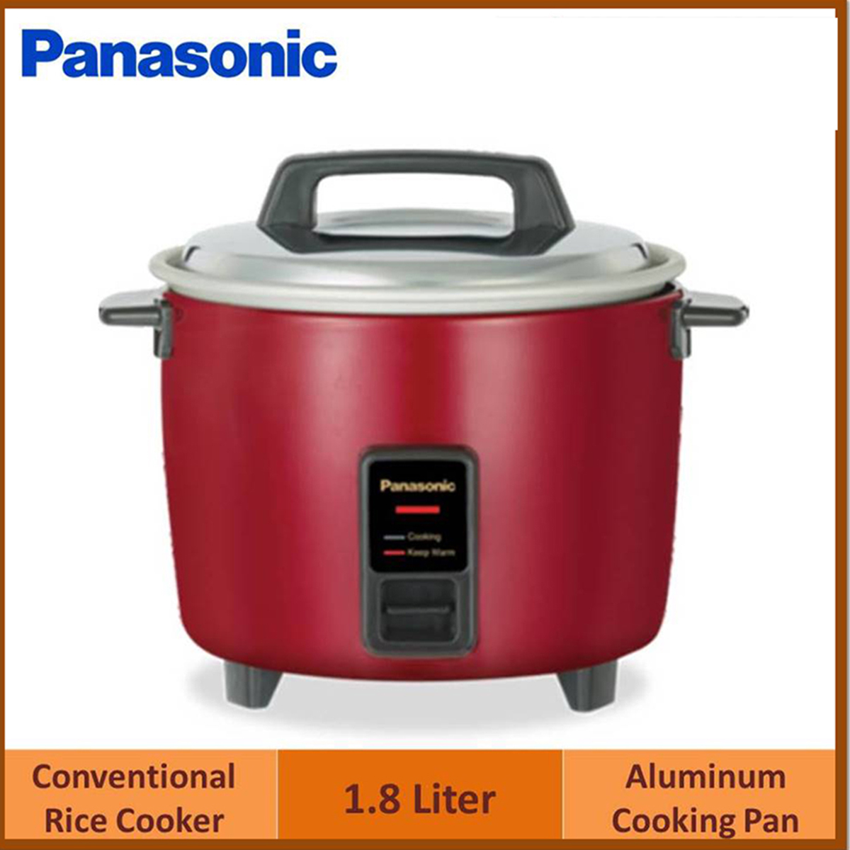 Panasonic SR-W18G Full Automatic Rice Cooker | 1.8 Liter