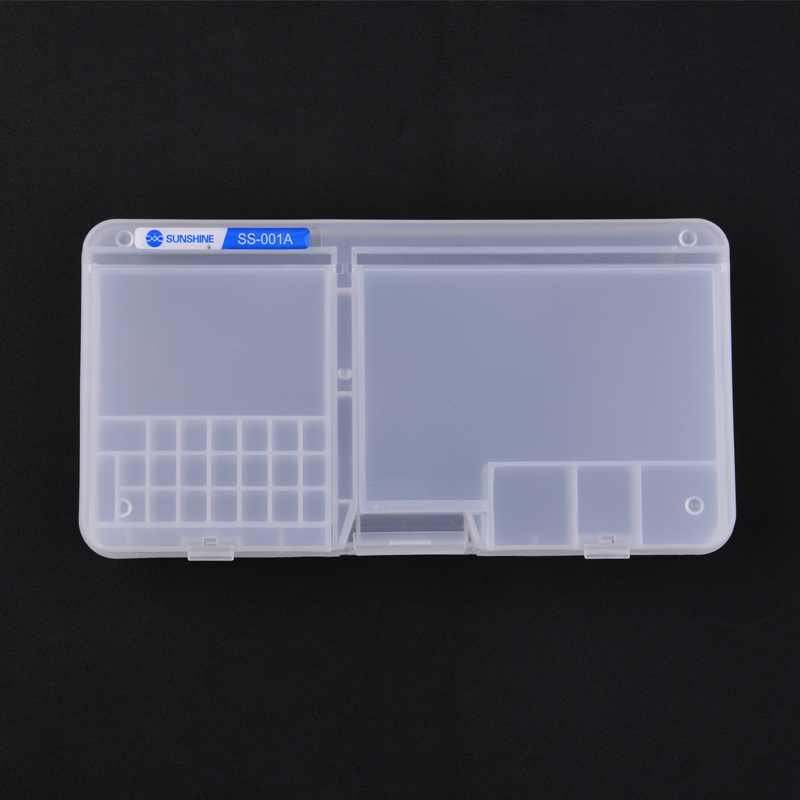 SUNSHINE SS-001A Multi-Functional Mobile Phone Repair Storage Box for IC Parts & Smartphone Opening Tools Collector. 